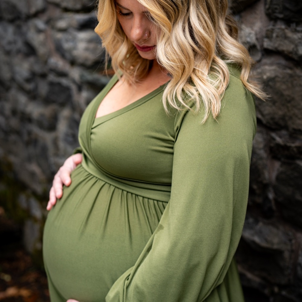 Maternity dress for photoshoot-work once
